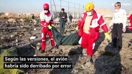 Misil iraní habría derribado avión ucraniano