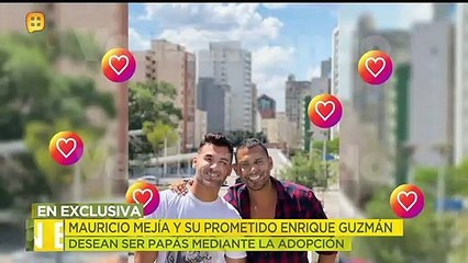 ¡Mauricio Mejía se casará con su novio y quieren ser papás mediante la adopción! | Ventaneando