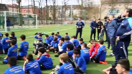 Oğuz Çetin ve Mustafa Doğan Fenerbahçe'nin futbol kampına katıldı