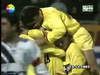 Nostalji 1993-94 Beşiktaş 0 Galatasaray 1
