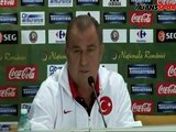 Terim ve Burak Yılmaz Romanya maçı öncesi konuştu! III