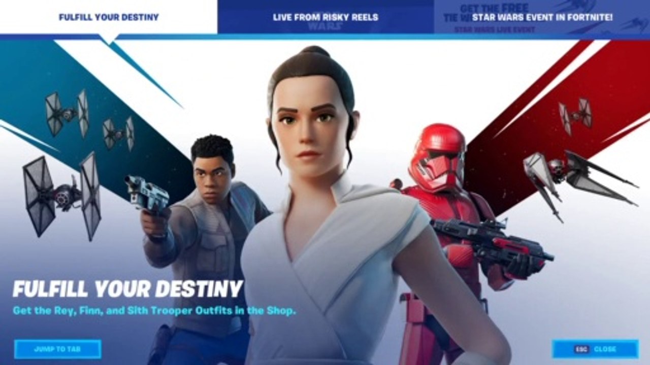 Fortnite ☼ Star Wars ☼ Chapter 2 ☼ 12.13.19 ☼ Round 1