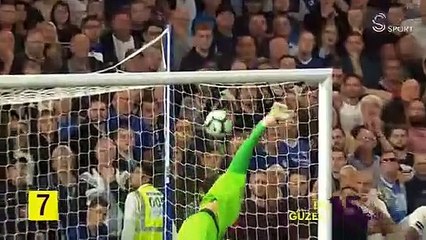 Premier Lig'de 2018 - 2019 sezonunun en güzel golleri