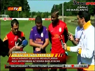 Chedjou da şaşırmış..