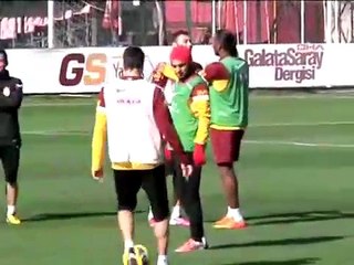 Buragba ve Drogba çok samimi!