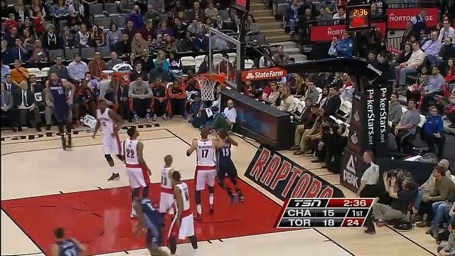 Charlotte Bobcats 78-92 Toronto Raptors