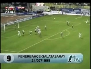 Hagi! Efsanenin en güzel 10 golü! 9.GOL!
