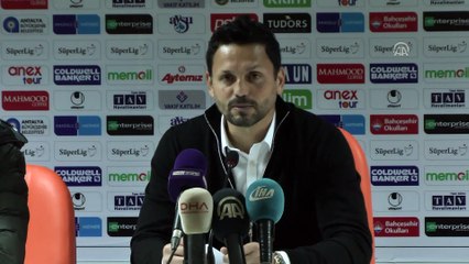 Evkur Yeni Malatyaspor Teknik Direktörü Erol Bulut'un konuşması