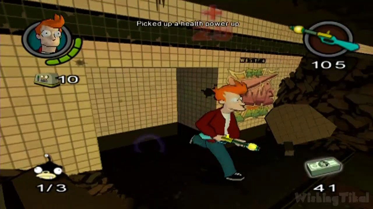 Futurama Walkthrough Part 3 (PS2, XBOX) Level 3: Subway