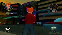 Futurama Walkthrough Part 6 (PS2, XBOX) Level 6: Uptown
