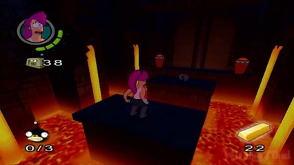 Futurama Walkthrough Part 18 (PS2, XBOX) Level 18: Inner Temple
