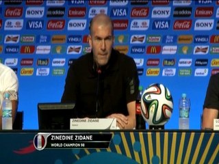 Zidane – Umarım Fransa zor bir gruba düşer
