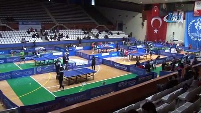 Masa Tenisi Spor Toto Süper Ligi'nin 4. Etap maçları başladı