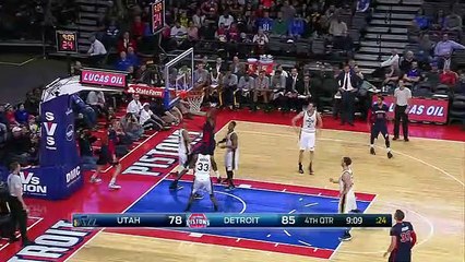 Utah Jazz 97-96 Detroit Pistons