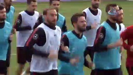 A milliler son hazırlıklarını yaptı