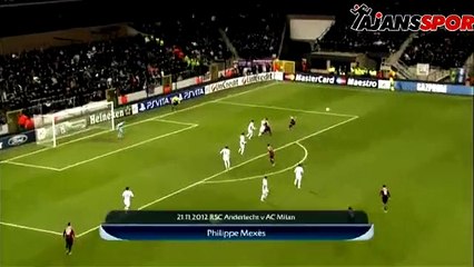 Philippe Mexes (AC Milan - Anderlecht)