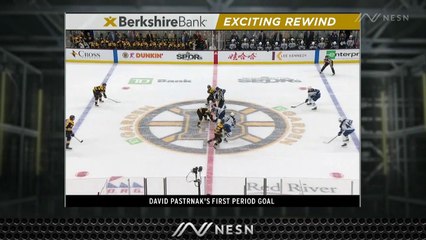 David Pastrnak Extends Point Streak To 12 Games With First Period Strike