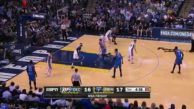 Oklahoma City Thunder 92-100 Memphis Grizzlies