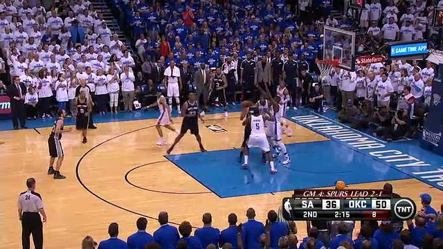 San Antonio Spurs 92 - 105 Oklahoma City Thunder