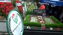 Bursaspor'un şampiyon başkanı İbrahim Yazıcı anıldı