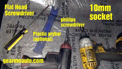 2014-2015 prius driver mirror replacement