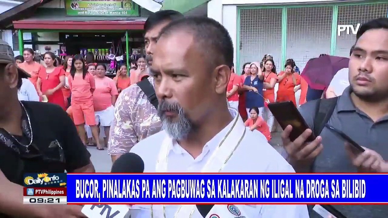 BuCor, pinalakas pa ang pagbuwag sa kalakaran ng iligal na droga sa Bilibid
