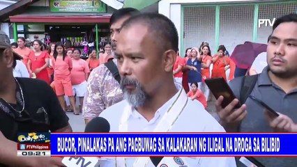 BuCor, pinalakas pa ang pagbuwag sa kalakaran ng iligal na droga sa Bilibid