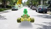 Mario Kart in Real Life (3D Chalk Art) - AWE me Artist Series