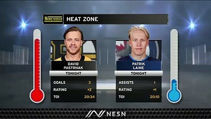 David Pastrnak Continues Red-Hot Stretch With Superb Hat Trick Vs. Jets