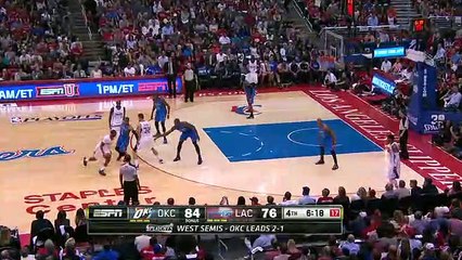Oklahoma City Thunder 99 - 101 Los Angeles Clippers