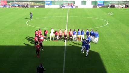 Ege Kupası A Grubu'nun ilk maçında Türkiye, Kosova'yı 4-0 mağlup etti.