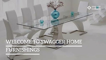 Buy Glass Dining Table Set at Swagger Home Furnishings