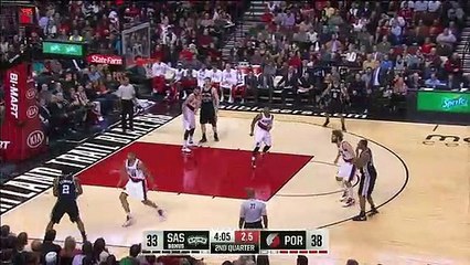San Antonio Spurs 95-108 Portland Trail Blazers