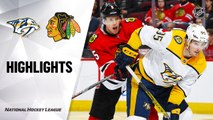 NHL Highlights | Predators @ Blackhawks 1/9/20
