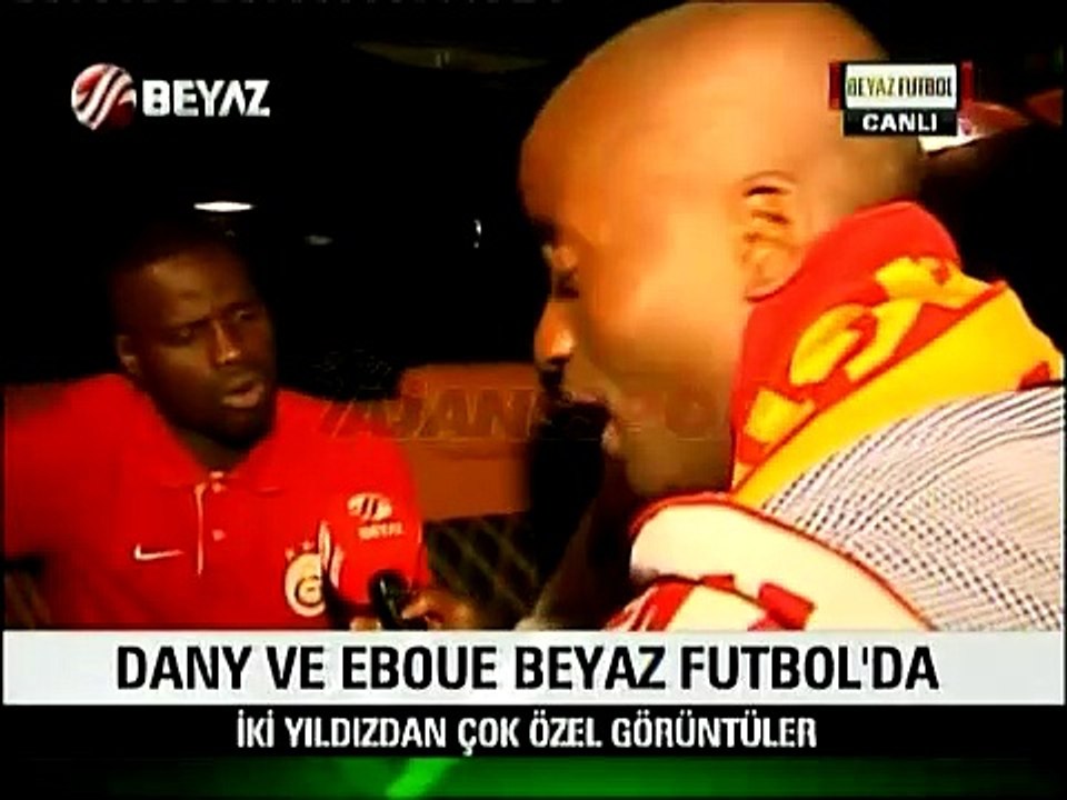 Eboue coştu: 'Hasan abi, Tafi abi, abi, abi...'