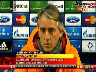 Mancini basın toplantısı - Bölüm 1