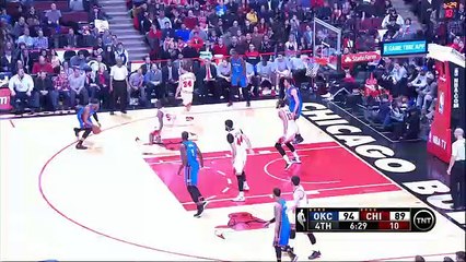 Oklahoma City Thunder 105-108 Chicago Bulls