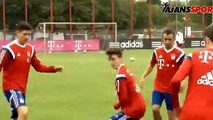 Lewandowski Bayern Münihle ilk idmanına çıktı