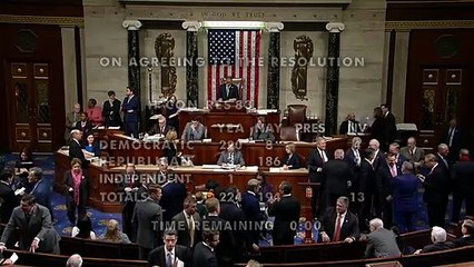 Cámara baja de EEUU aprueba resolución para frenar acción militar de Trump contra Irán