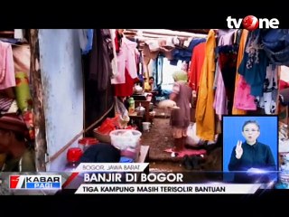 Tiga Kampung di Bogor Masih Terisolasi Pasca Banjir