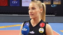 Gizem Örge: 'Tek dileğim finalde iki Türk takımının olması'