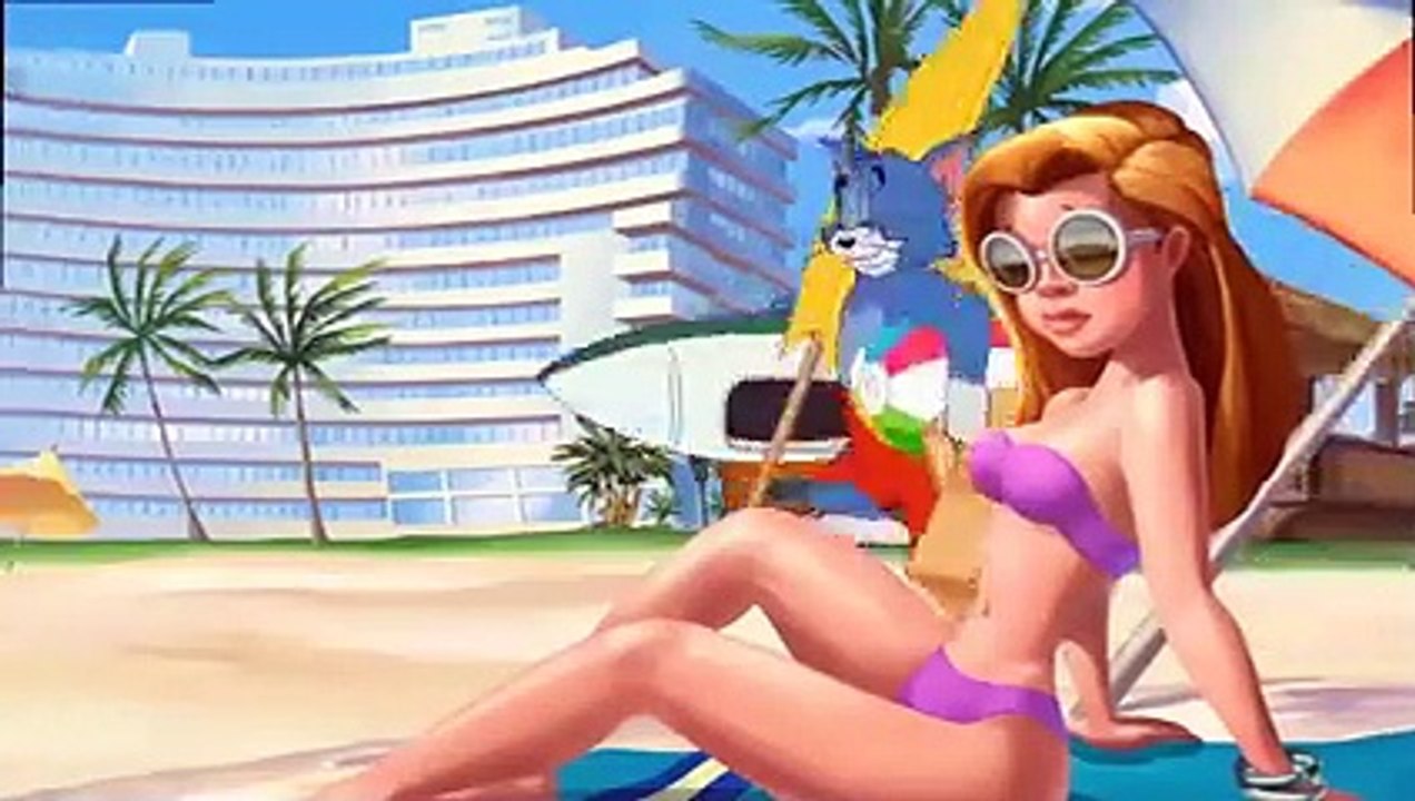 Tom and Jerry - Beach -- Funniest Tom and Jerry clips/Entertainment World