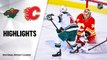 NHL Highlights | Wild @ Flames 1/9/20