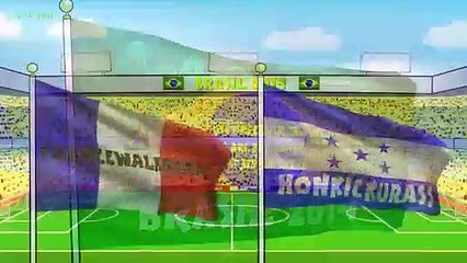 Fransa - Honduras maçı animasyon oldu!