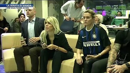 Wanda Nara, Icardi'nin golünden sonra kendinden geçti