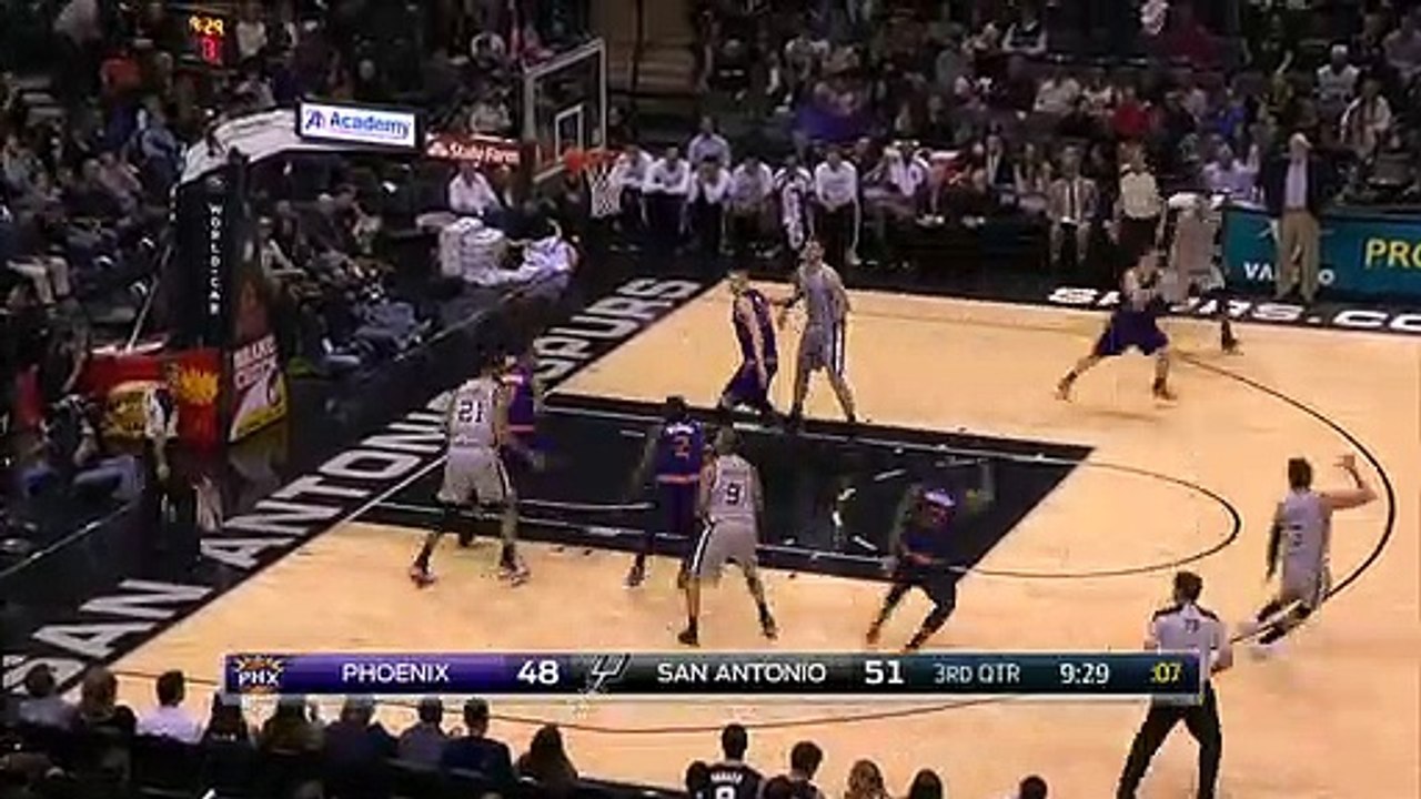 Phoenix Suns 95-100 San Antonio Spurs