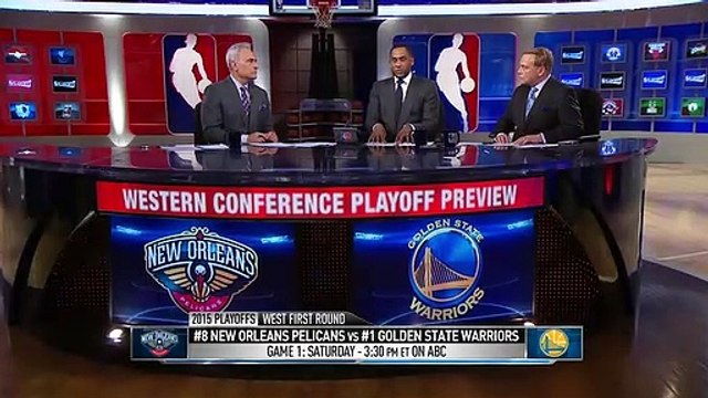 2014-15 Playoff: Golden State Warriors vs New Orleans Pelicans