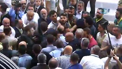 Ali Koç'un konuşması sırasında gerginlik yaşandı