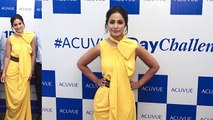 Hina Khan looks gorgeous in yellow gown at event ;Watch video | FilmiBeat