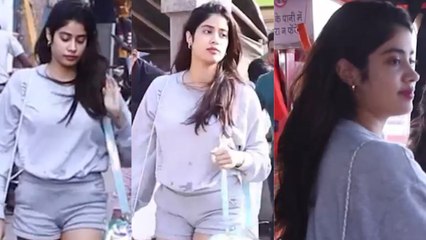 Spotted: Janvhi Kapoor at Versova